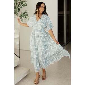 Baltic Born Austin Kimono Dress | Blue Print Size MM